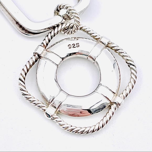 Tiffany & Co. Key Ring Boat & Lifesaver Charm - Picture 5 of 7